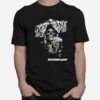 Skull Holding Keystone Light Logo T-Shirt