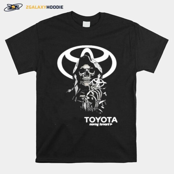 Skull Hug Toyota Moving Forward Logo T-Shirt