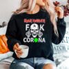 Skull Iron Maiden Fuck Corona Sweater