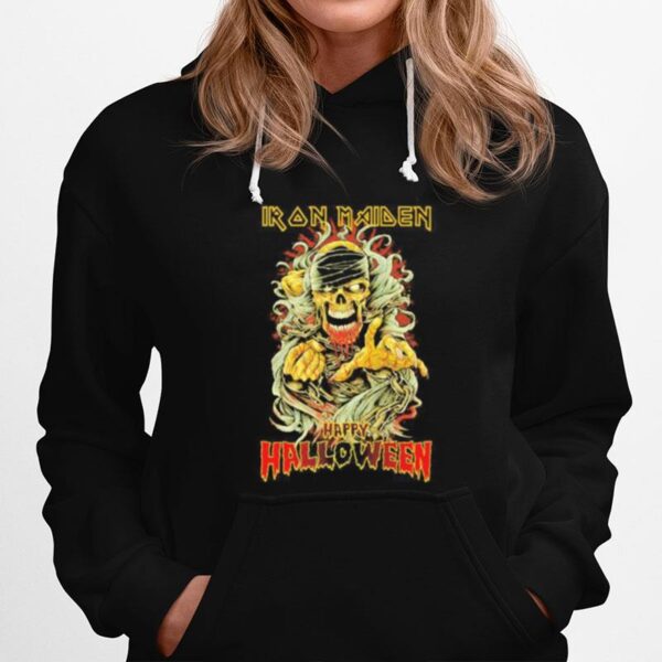 Skull Iron Maiden Happy Halloween Hoodie