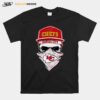 Skull Kansas City Chiefs T-Shirt