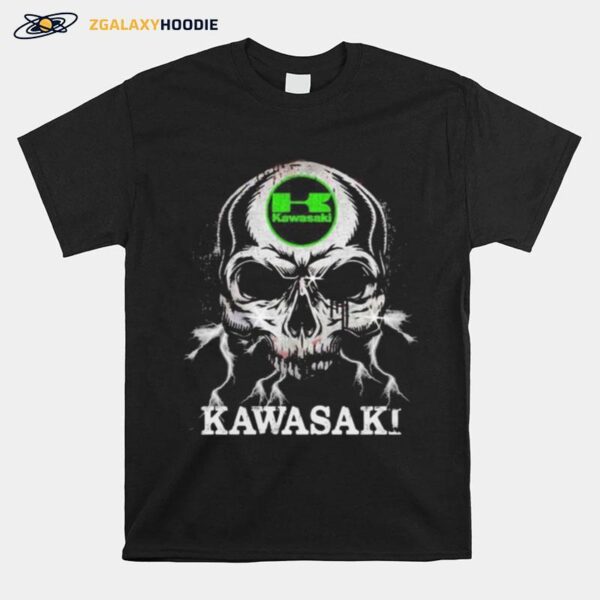 Skull Kawasaki Logo T-Shirt