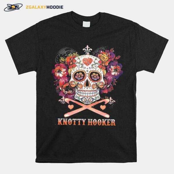 Skull Knotty Hooker T-Shirt