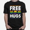 Skull Lgbt Free Mom Hugs T-Shirt