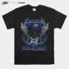 Skull Metallic Cowboys T-Shirt