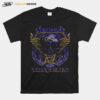 Skull Metallic Ravens T-Shirt