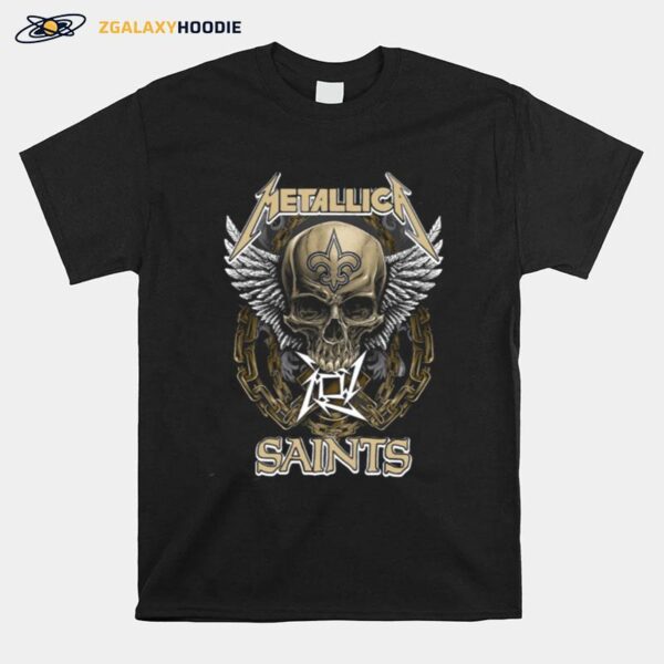 Skull Metallic Saints T-Shirt