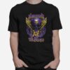 Skull Metallic Vikings Halloween T-Shirt