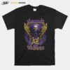 Skull Metallic Vikings Halloween T-Shirt