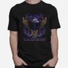 Skull Metallica Baltimore Ravens T-Shirt