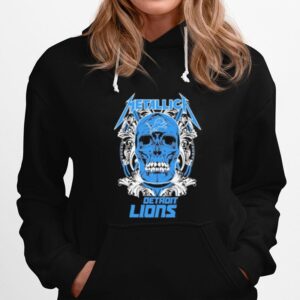 Skull Metallica Detroit Lions Hoodie