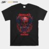 Skull Metallica Norway Flag T-Shirt