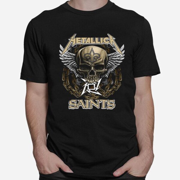 Skull Metallica Saints T-Shirt