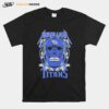 Skull Metallica Tennessee Titans T-Shirt