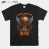 Skull Motor Harley Davidson Cycles Ac Dc T-Shirt
