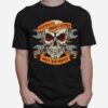 Skull Motorrad Spruche Schwatz Mir Keinen Rost Ans Moped T-Shirt