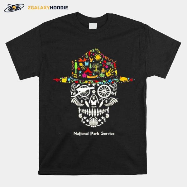 Skull National Park Service Tshirt T-Shirt