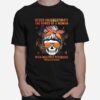 Skull Never Underestimate The Power Of A Woman With Multiple Sclerosis Msawarenss T-Shirt