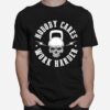 Skull Nobody Cares Work Harder T-Shirt