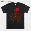 Skull Octopus Day Of The Dead Dia De Muertos T-Shirt