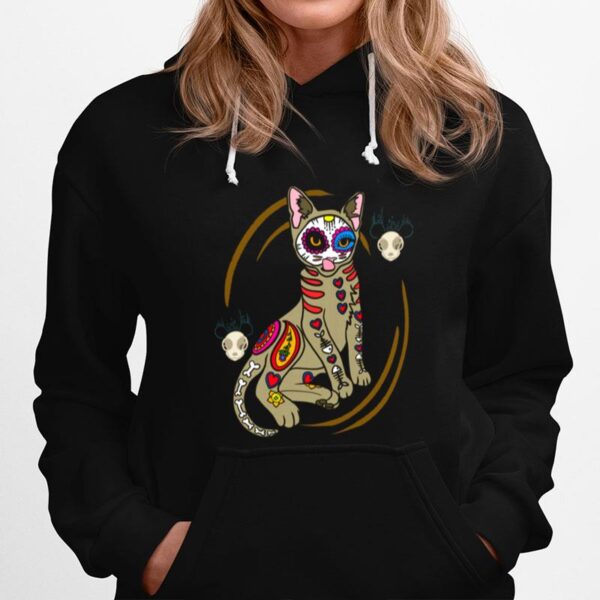 Skull Odin Day Of The Dead Dia De Los Muertos Hoodie