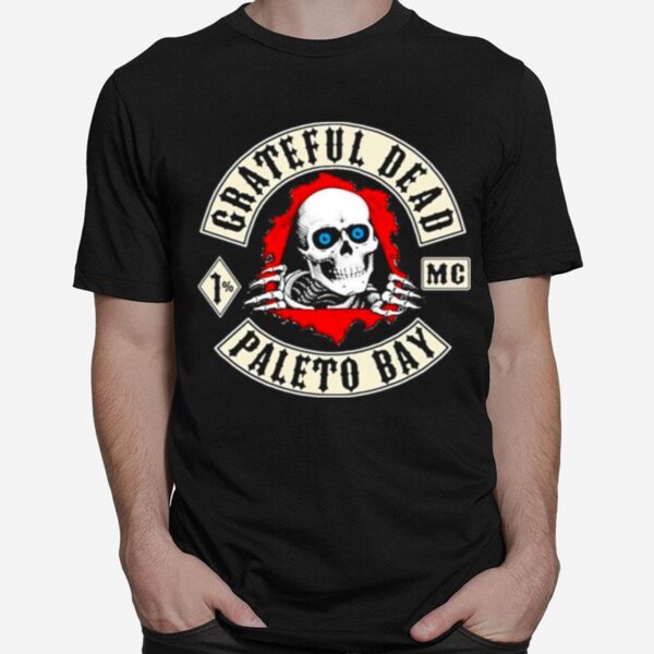 Skull Paleto Bay Grateful Dead Band Art T-Shirt