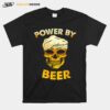 Skull Powered By Beer T-Shirt