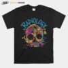 Skull Radiology Color T-Shirt