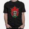 Skull Rose Dia De Muertos Day Of Dead T-Shirt