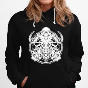 Skull Satan Star Logo Hoodie