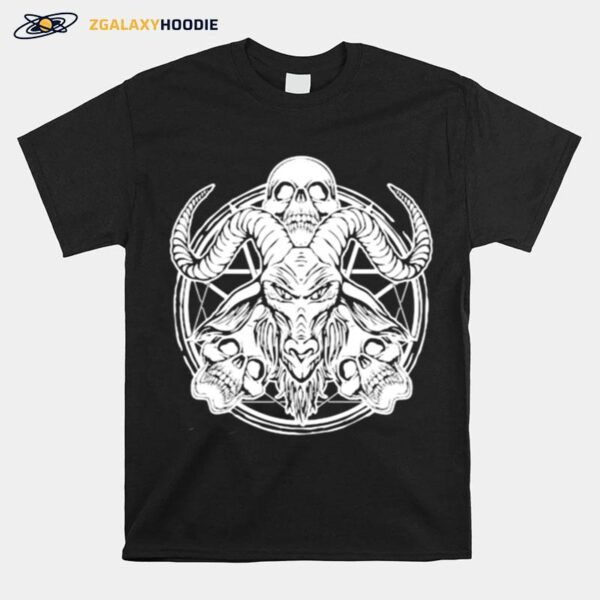 Skull Satan Star Logo T-Shirt