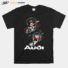 Skull Skeleton Hug Audi Logo T-Shirt