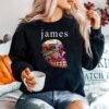 Skull Sugar Flower James Sweater