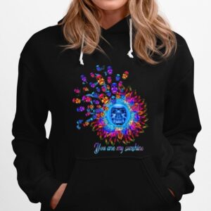 Skull Sunflower You Are My Sunshine Hoodie