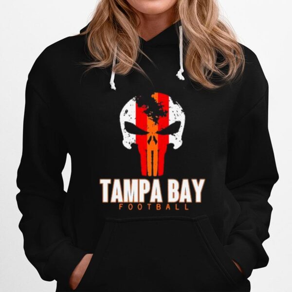 Skull Tampa Bay Hometown Football Hoodie