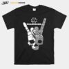 Skull Victory Sign Rammstein Du Hast Mich Gefragt T-Shirt