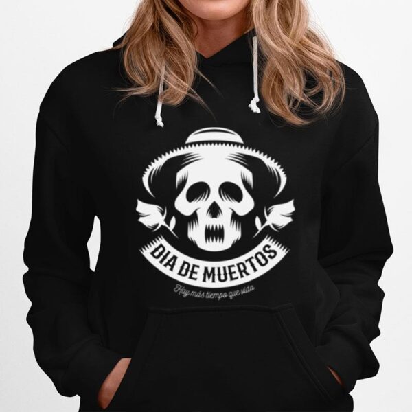 Skull Vintage Dia De Muertos Day Dead Hoodie