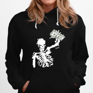 Skull We Dont Want Your Dirty Money Hoodie