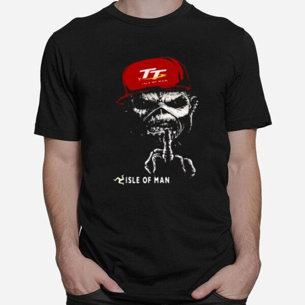 Skull Wear Hat With Logo Isle Of Man T-Shirt