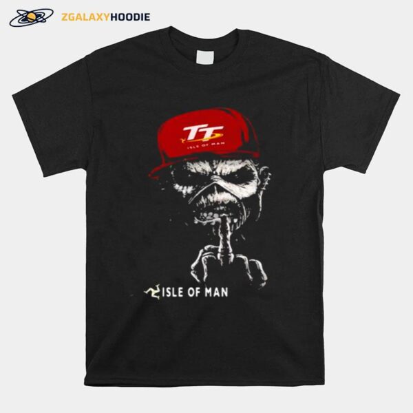 Skull Wear Hat With Logo Isle Of Man T-Shirt