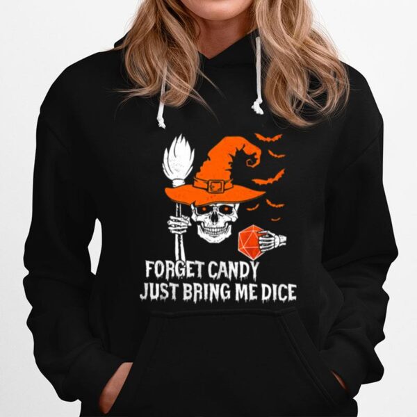 Skull Witch Forget Daddy Just Bring Me Dice Halloween Hoodie