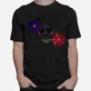 Skull With Flower Day Of The Dead T-Shirt