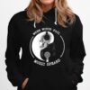 Skull With Headphones When Words Fail Music Speaks Hoodie