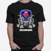 Skull With Logo Scania T-Shirt