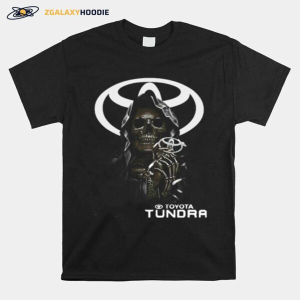 Skull With Toyota Tundra Logo T-Shirt