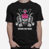 Skull With Western Star Trucks T-Shirt