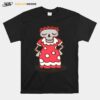 Skull Woman Day Of The Dead Muertos T-Shirt