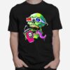 Skull Zombie Drink Coffee T-Shirt