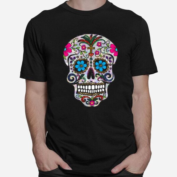 Skulls Dia De Muertos Day Of The Dead T-Shirt