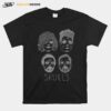 Skulls Family Day Of The Dead Muertos T-Shirt